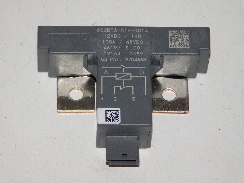 New Gruner 850BTA R1A D014 Relay 12VDC 14R 100A 100 AMP 48 VDC 46197 S D01 19164