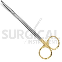 T/C Metzenbaum Scissors Curved 7″ Tungsten Carbide Inserts Surgical German Grade
