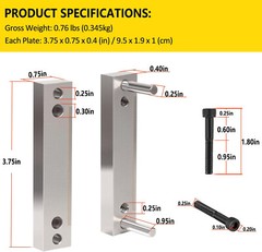 Hardened File Guide with Carbide Surface for 2″ Knife Making Knife Maker Tool