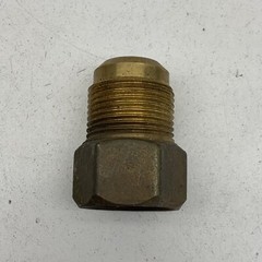 (10-Pack) Brass 3/4″ Male Flare to 3/4″ Female NPT FNPT Threaded Adapter Fitting