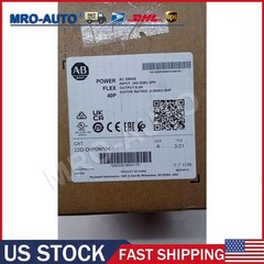 Allen Bradley 22D-D6P0N104 PowerFlex 40 2.2kW 3Hp AC Drive Sealed US Free Tax