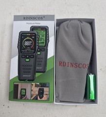 RDINSCOS Wood Moisture Meter Pin Type Wall Moisture Meter Digital Moisture MT-28