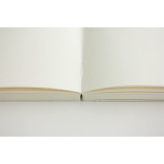 Midori MD Notebook Unruled Blank Book 176 Pages 180 Degree Flat Binding