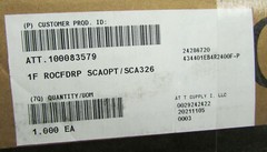 400′ Corning Fiber Patch Cables Singlemode, OptiTap® to SC/APC 434401EB4R2400F-P