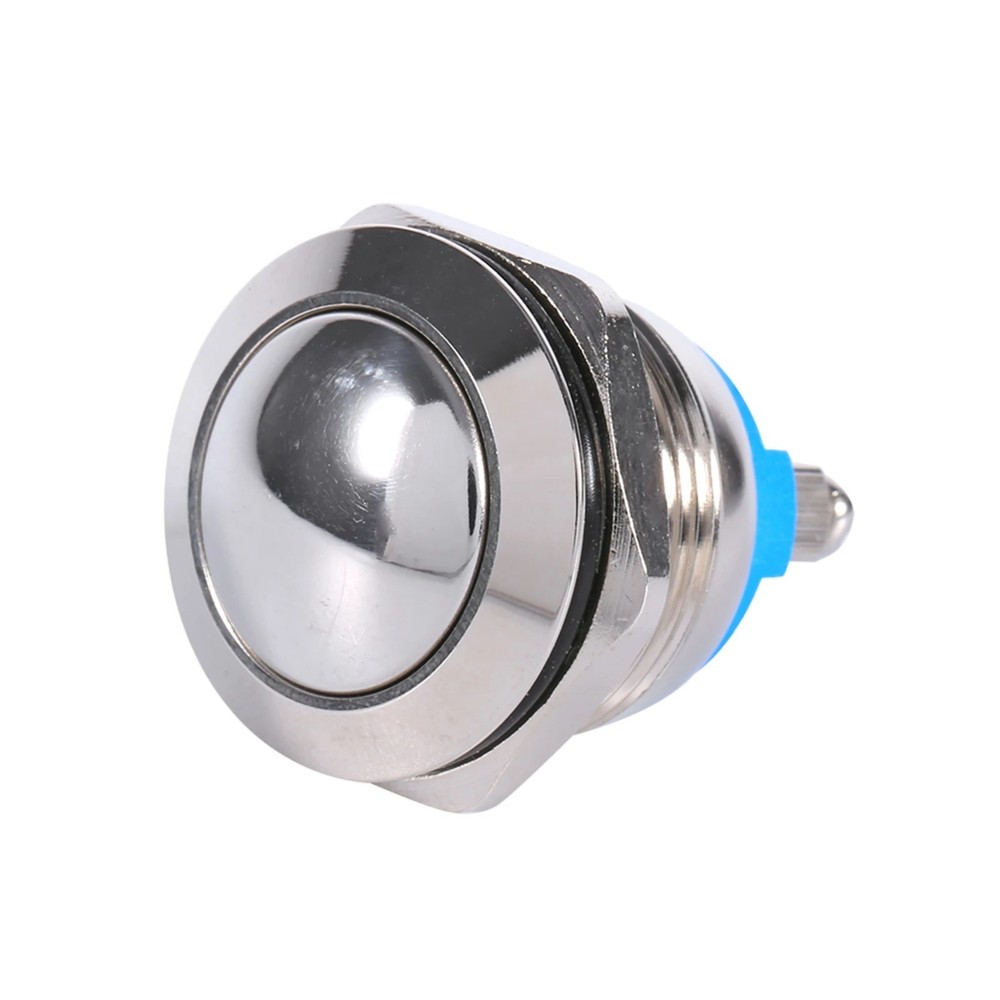 19mm Waterproof Metal Push Button Momentary Switch 12V Car Horn Engine Start
