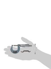 Spherical Face Micrometer 0-25mm Range 0.01mm Graduation