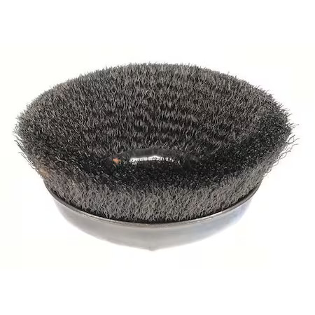 Weiler 93401 Crimped Wire Cup Wire Brush, 6″, 0.014″