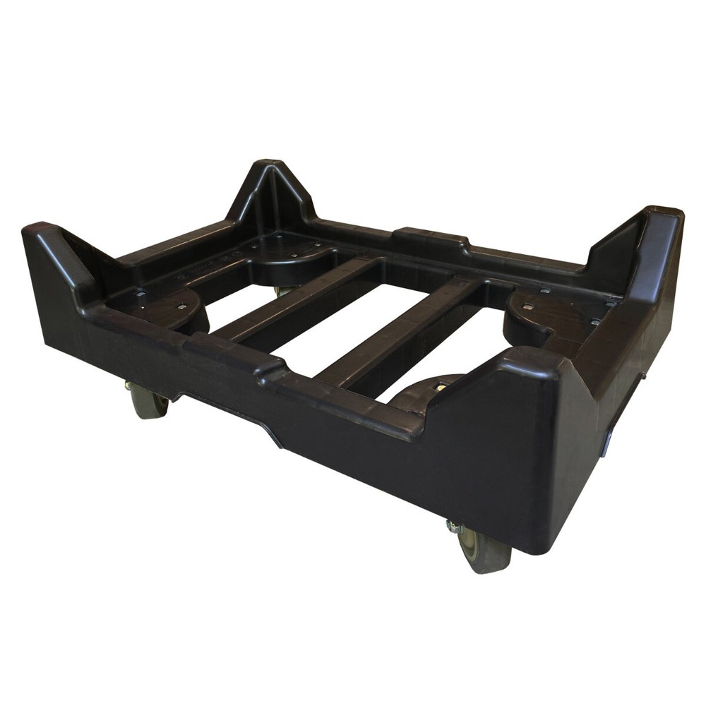 UBMOVE Handheld Attached Lid Tote Dolly – 27″ x 17″ For Container Totes