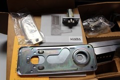 KABA Simplex LR1021S26D41 Push Button Lever Lock Satin Chrome Key Override
