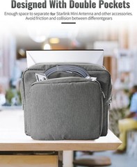 Case for Starlink Mini,Accessories for Starlnk Min with Oxford Fabric, Shock-…