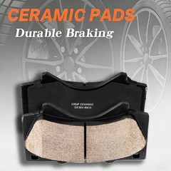 13.89 Front Brake Rotors Ceramic Pads for Tundra Sequoia Land Cruiser LX570