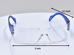 JustForKids EyePro ANSI Z87.1 EN166 Certified Kids goggles, Youth Size, 6 Pairs