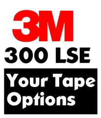 3M 300 LSE 93015LE double-sided tape sheets 8″ x 14″ (2 sheets)