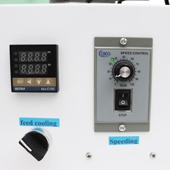Single Screw Extruder Plastic Heating Extrusion Machine 110V 0.1-2kg/h Dia 1”