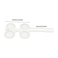 4PCS Optical Optometry Flip Trial Lens Flipper Handle Kit For Confirmation Test