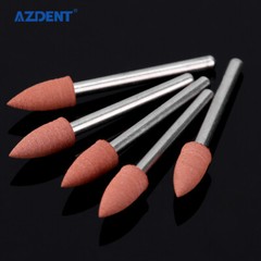 12pcs/kit Dental 0413 Brownie Polishers Friction Grip FG Burs Mini Points 1.6mm
