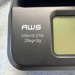 AWS Postal Digital Shipping Scale PS-25KG Battery or AC Powered 55lbs. x 0.01lbs