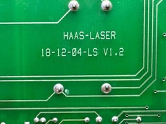 HAAS-LASER 18-12-04-AH V1.2 CONTROL CIRCUIT BOARD ID: M23683 SHIPS SAME BUS DAY