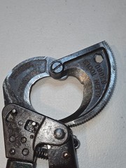 Vintage 1990s Klein Tools 63060 Ratcheting Cable Cutter Made In German 25+ Yrs