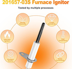 201657-03S Furnace Hot Surface Ignitor Replacement Fit for Good-man Ama-na…