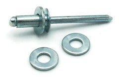Zinc Plated Steel Blind POP Rivet Washers BackUp Washers – 1/8″,5/32″,3/16″,1/4″