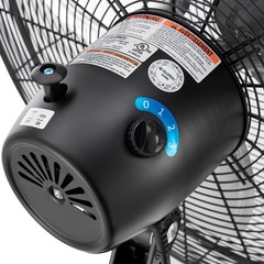 Global Industrial 20″ Industrial Pedestal Oscillating Fan 5250 CFM 1/6 HP