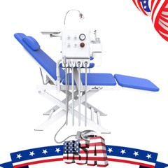 dental Silla plegable portátil /Dental unidad móvil de entrega compresor de aire
