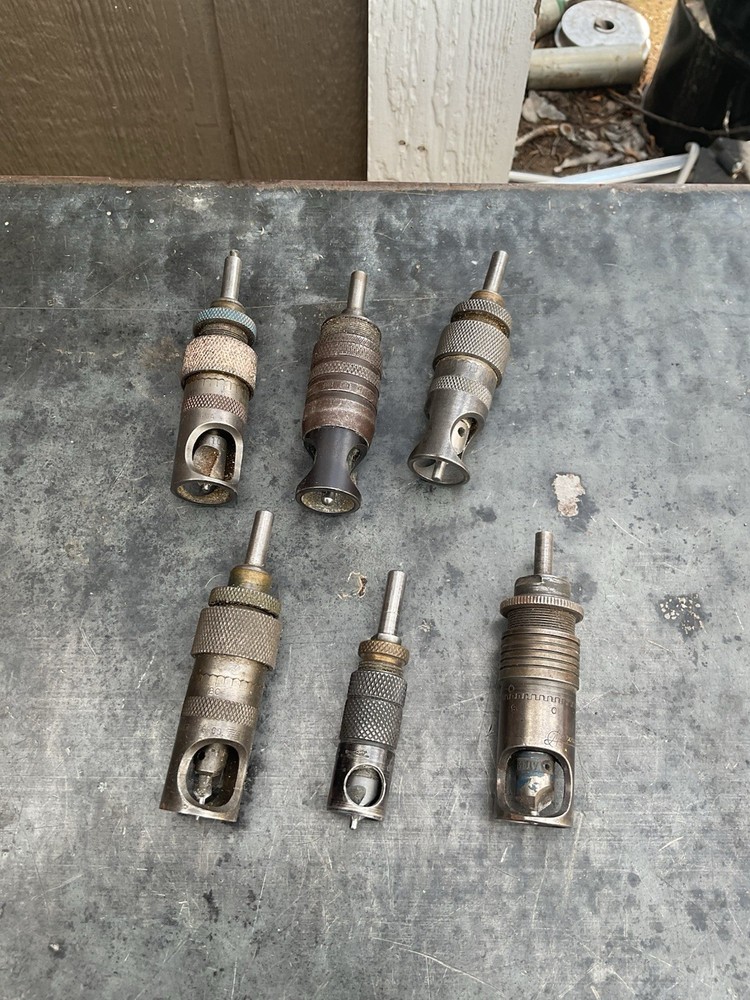 Aircraft Micro Adjustable Countersinks Lot Of 6