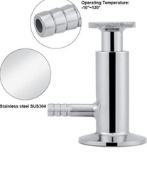 1PC 1.5’’ Quick Release Stainless Steel SUS304 Sanitary Sample Clamp OD 50.5MM