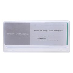 Dental Optic Fiber LED 1:4.2 Increasing Handpiece 45°Angle Head External Channel