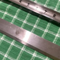 The L.S. Starrett Co. No 385 24 in Metal Straight Edge Rule, Unmarked