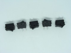 5 Pcs Pack Lot KCD 101 6A 250V AC 10A 125V 2 Pins 2 Position Power Button Switch
