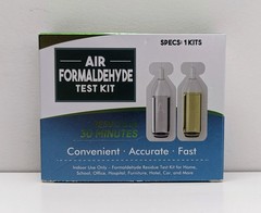 Air Formaldehyde DIY Test Kits (2 KITS) Home, Office, Car 30 min. Results USA