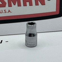 Craftsman 6mm Socket 1/4 Drive 6 Point Series VV 43502 Made in USA Vintage Tool