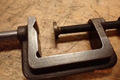 OLDER CLAMP ON DIAL INDICATOR STAND MOUNT MACHINIST TOOLING