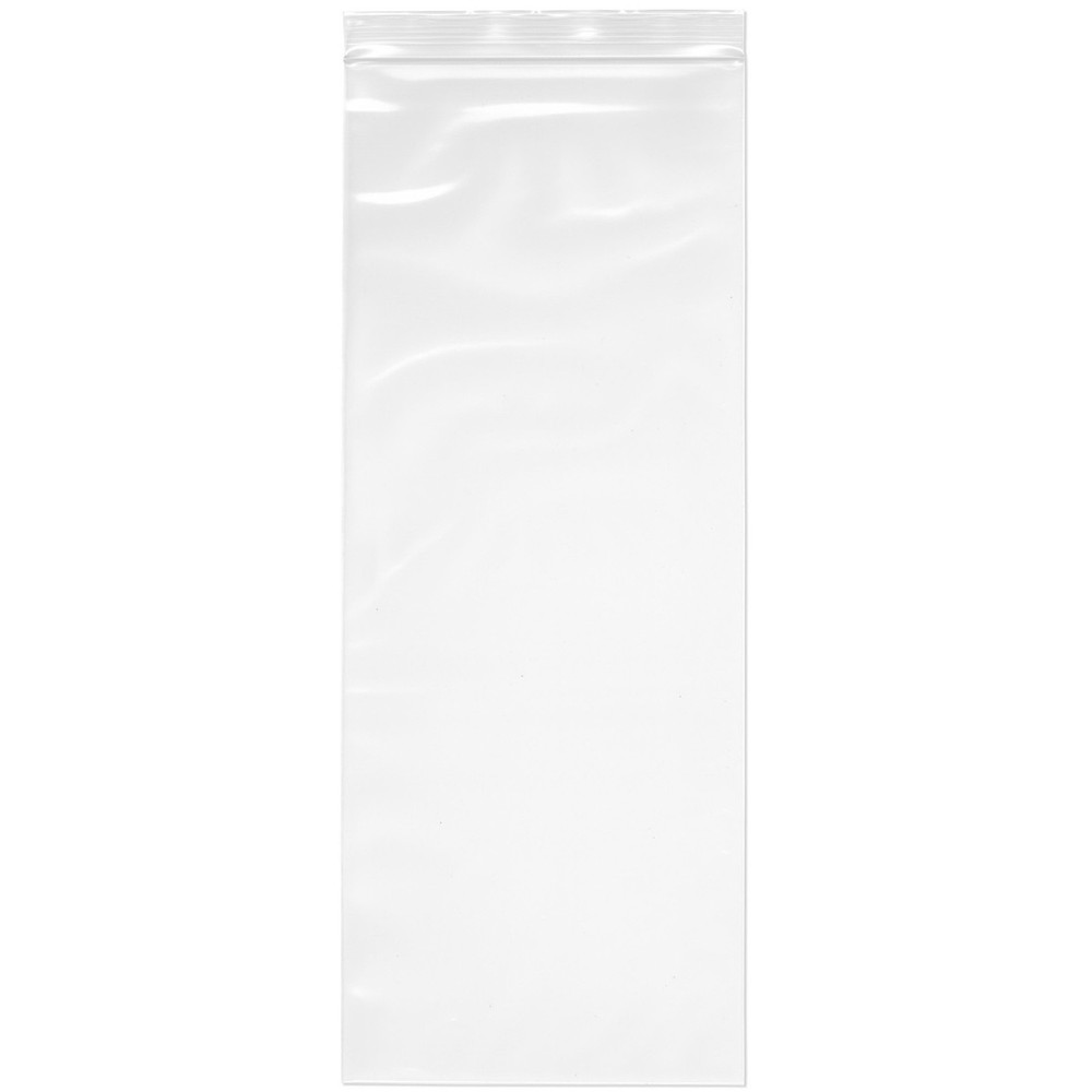 Plymor 6″ x 15″, 4 Mil Heavy Duty Zipper Reclosable Plastic Bags