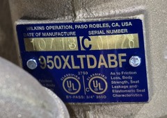 Zurn Wilkins 950XLTDABFSSLM 2 Inch Double Check Detector Assembly