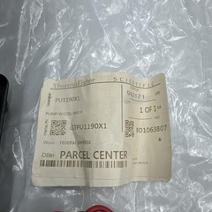 NEW!! THERMOFISHER PU1190X1 PUMP W/COIL PRO-P