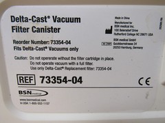 BSN MEDICAL 73354-04 DELTA CAST SAW VACUUM FILTER CANISTER ***NNB***