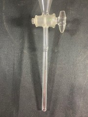 PYREX 500mL Squibb Separatory Funnel w/ Stopcock #22 Stopper Neck 6340-500