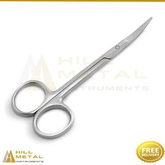 Iris Scissors Curved 4.5″ Dental Veterinary Surgical Pro New Instruments