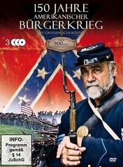 150 Years of American Civil War 3 DVDs New/Original Packaging