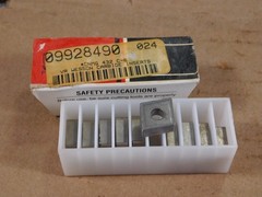 10 PACK FANSTEEL VR WESSON CNMG432 INDEXABLE INSERTS C6 09928490 024