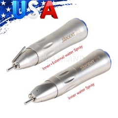 Dental 1:1 Fiber Optic Surgical Straight Nose Cone Low Speed Handpiece USA
