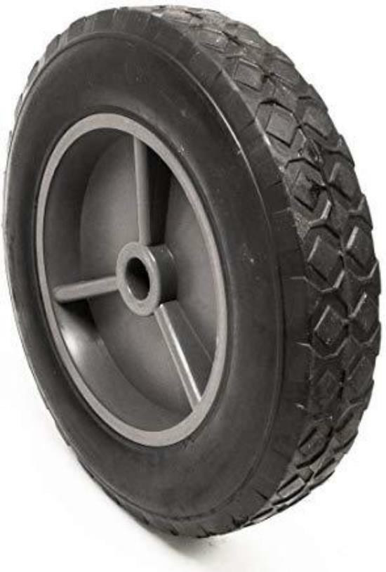 15856 Ardisam Wheel Grey 8 in OD X 5/8 in ID Rubber Vector Tiller Earthquake