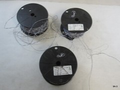 24AWG Solid Conductor Cross-Connect Wire Blue/White 3 Rolls 2000’~