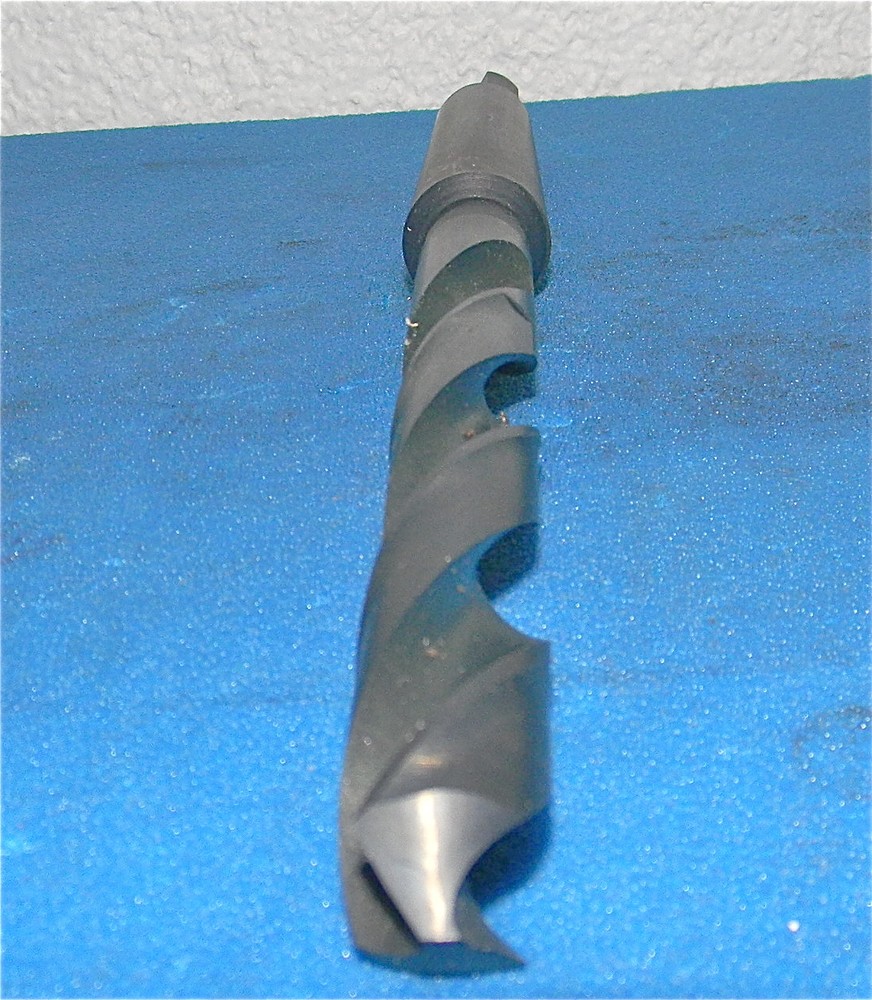 Interstate 3MT 45/64" x 5-5/8" x 10.25" OAL HSS Taper Shank Drill