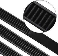 60PCS Push Mount Zip Ties Nylon Wire Harness Cable Clips Automotive Black 6 Type