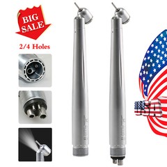 NSK Type Dental PANA MAX 45 Degree High Speed LED Handpieces Push Button 2/4H sk