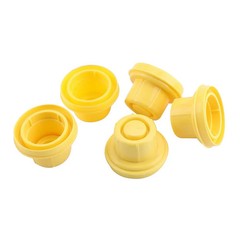 5*Replacement YELLOW SPOUT CAP Top For BLITZ Fuel GAS CAN 900302 900092 900094